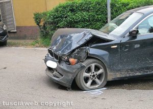 Montefiascone - Incidente in via Asinello