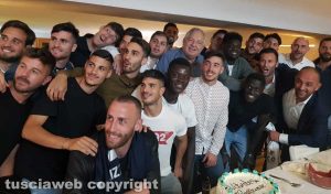 Sport - Calcio - Viterbese - La cena di fine stagione a Bagnaia