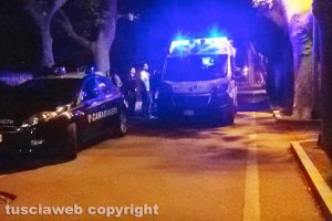 Bolsena - Lite tra due ragazzi sul lungolago