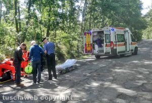 Bolsena - Le immagini dell'incidente
