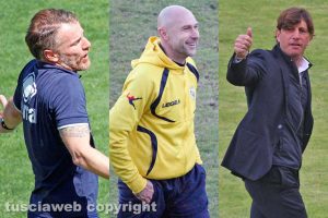 Sport - Calcio - Da sinistra: Marcolini, Sottili e Mignani
