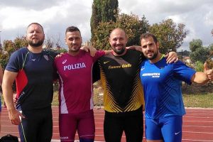 Sport - Atletica leggera - I lanciatori Kirchler, Di Marco, Faloci e Apolloni