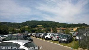 Il parcheggio di Molegnano a Orte