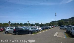 Il parcheggio di Molegnano a Orte