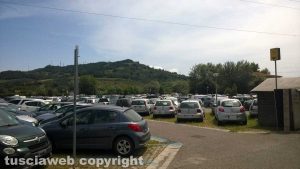 Il parcheggio di Molegnano a Orte