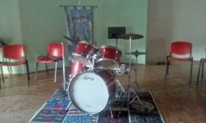 La sala della scuola musicale di Villa san Giovanni in Tuscia