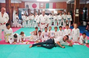 Alberto Mezzetti al Centro sportivo Politini