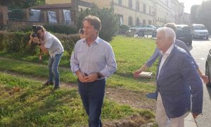 Lucisano con Bigiotti a Civita Cinema