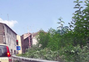Il passaggio a livello a Bagnaia