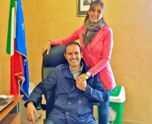 Sergio Caci ed Elena Donnarumma