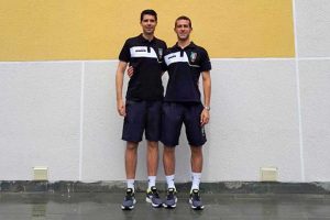 Sport - Calcio - Gli arbitri viterbesi Alessandro Chindemi e Claudio Petrella