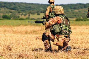 Monte Romano - L'addestramento al tiro del 20esimo corso "Certezza" della scuola sottufficiali dell'esercito