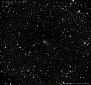 La cometa 21P/Giacobini-Zinner nella costellazione di Cefeo