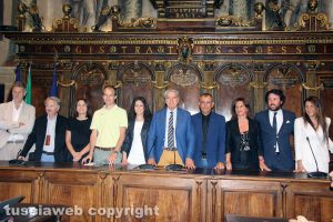 Viterbo - Comune - La giunta di Giovanni Arena