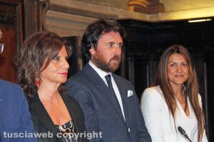Laura Allegrini, Marco De Carolis e Alessia Mancini