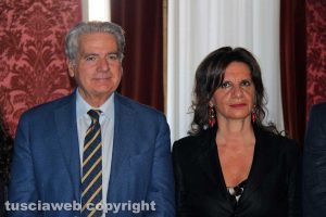 Giovanni Arena e Laura Allegrini
