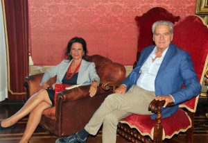 Giovanni Arena con Laura Allegrini