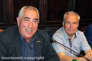 Viterbo - Consiglio comunale - Antonio Scardozzi e Valter Rinaldo Merli