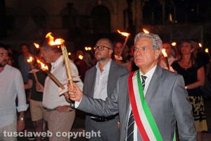 Viterbo - Fiaccolata in ricordo di Paolo Borsellino