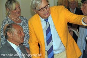 Sutri - Vittorio Sgarbi ed Emmanuele Emanuele