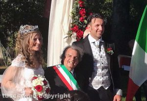 Vetralla - Renato Brunetta celebra matrimonio