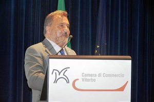 Enrico Panunzi al 18esimo Rapporto dell'economia della Tuscia viterbese