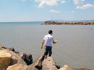 Legambiente - Monitoraggio di Goletta Verde a Montalto di Castro