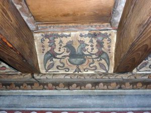 Lavori di restauro a Palazzo Gallo a Bagnaia