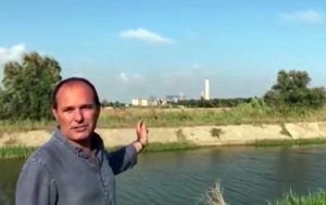 Montalto di Castro - Il sindaco Sergio Caci nel video a ridosso della centrale