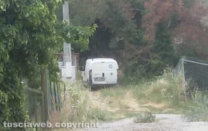 Bolsena - In fiamme quadro elettrico
