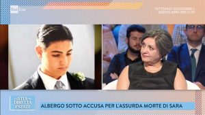 Paola Centamore alla Vita in diretta