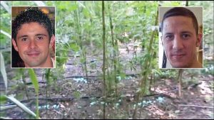 Operazione antidroga Giardini Segreti - Nei riquadri: Francesco Nobili e Giuseppe Franzè