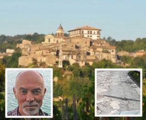 Gradoli - Le buche sulla provinciale 145