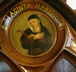Gemona - Santa Giacinta Marescotti al monastero delle suore francescane missionarie del Sacro cuore