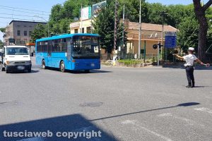 Viterbo - Il passaggio a livello