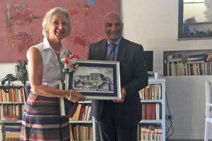 Caprarola - La visita dell'ambasciatore di Germania Susanne Wasum-Rainer