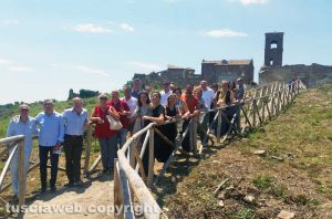 Celleno - La procura di Viterbo alla scoperta del borgo fantasma