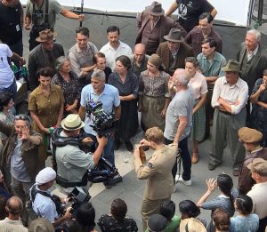 Sutri - Le riprese di Catch 22 con George Clooney