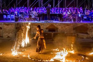 Lo spettacolo "Carmina Burana"