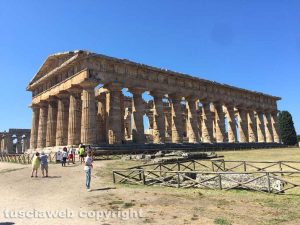 Paestum - Un tempio greco