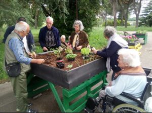 L'iniziativa al centro geriatrico Giovanni XXIII