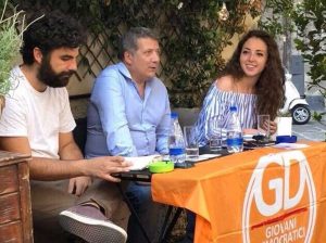 Viterbo - L'incontro dei Giovani democratici