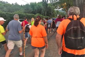 Montefiascone - la camminata solidale in notturna