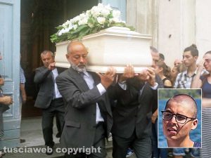 Ronciglione - I funerali di Alessandro Moretti
