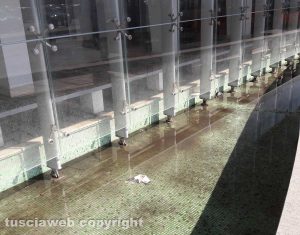 Viterbo - La vasca allo Spazio pensilina