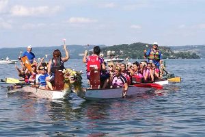 Sport - Dragon boat - La regata di Marta