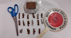 La droga sequestrata dai carabinieri