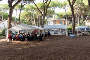Tarquinia - L'area eventi della pineta Avad al lido