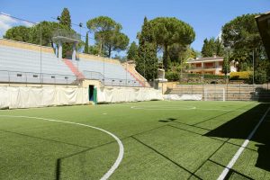 Sutri - Il campo da calcio della Colle Diana asd