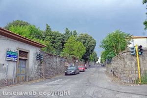 Viterbo - Riaperta via del Pilastro